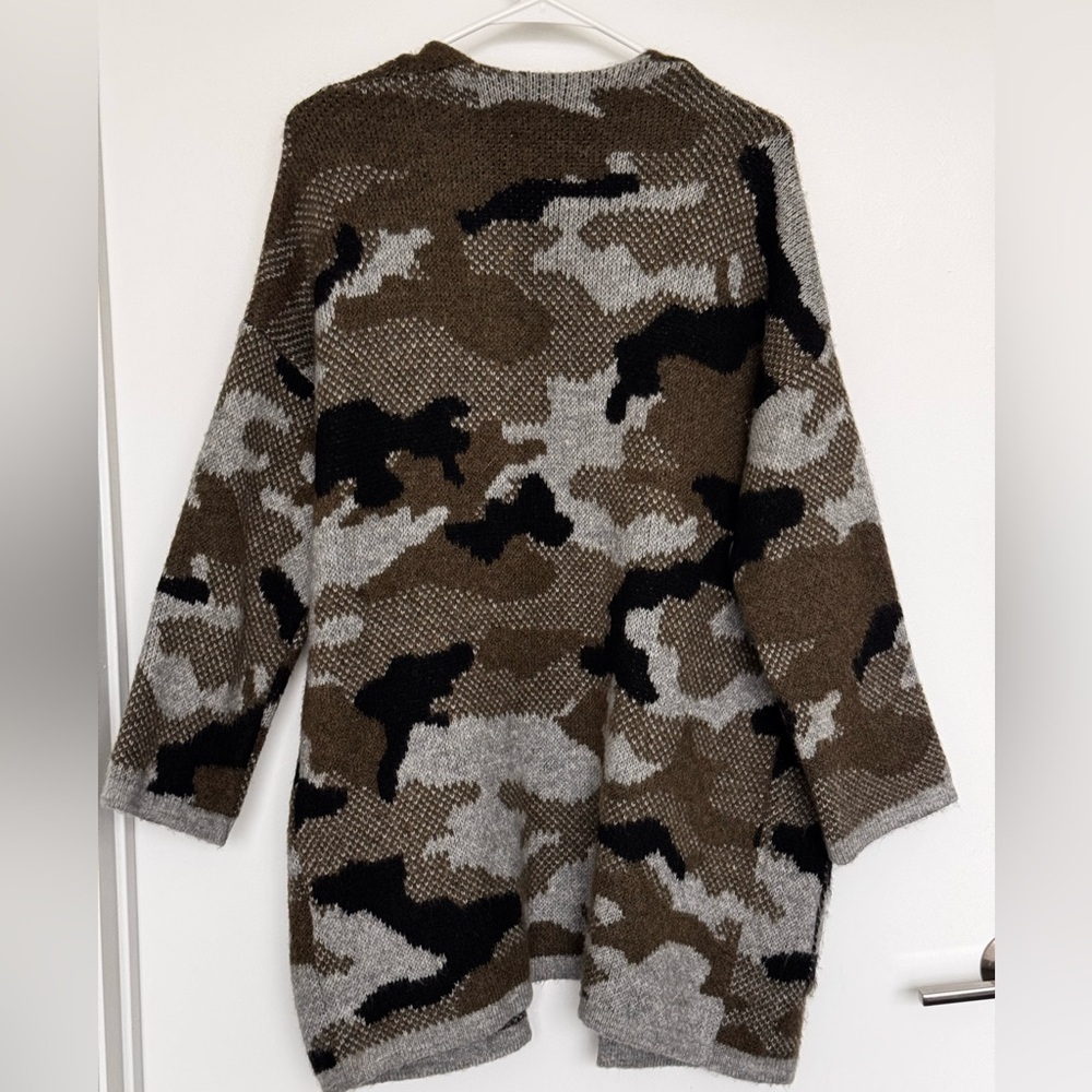 Anthropology Camo Cardigan - Picture 5 of 5